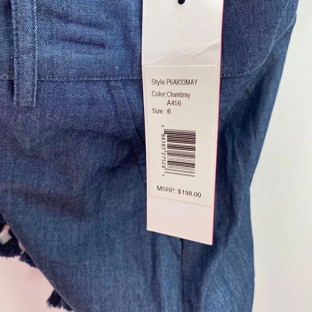 Parker Bow Short in Chambray Women's Size 6